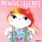 Mewsic Legends 2024 12 X 12 Wall Calendar By Angie Rozelaar (Created by) Cover Image