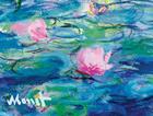 Monet Waterlilies Portfolio Notes By Galison, Claude Monet (By (artist)), Bridgeman Art Library Cover Image