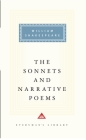 The Sonnets and Narrative Poems of William Shakespeare: Introduction by Helen Vendler (Everyman's Library Classics Series) Cover Image