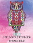 Zen Doodle Färbung - Großes Bild - Tier Cover Image