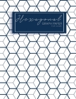 Hexagonal Graph Paper for Game: Hexagonal Graph Paper popular with gamers of all kinds as it is ideal for drawing game maps By Lisa Ellen Cover Image