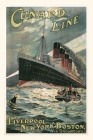Vintage Journal Cunard Lines Travel Poster By Found Image Press (Producer) Cover Image
