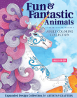 Hello Angel Fun & Fantastic Animals Adult Coloring Collection By Angelea Van Dam Cover Image