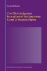 The Pilot-Judgment Procedure of the European Court of Human Rights Cover Image