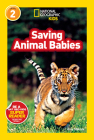 National Geographic Readers: Saving Animal Babies By Amy Shields Cover Image