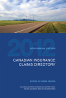 Canadian Insurance Claims Directory 2012: 80th Annual Edition Cover Image