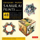 Origami Paper - Samurai Prints - Small 6 3/4 - 48 Sheets: Tuttle Origami Paper: Origami Sheets Printed with 8 Different Designs: Instructions for 6 Pr By Tuttle Studio (Editor) Cover Image
