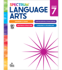 Spectrum Language Arts Workbook, Grade 7 Cover Image