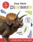 First Facts Dinosaurs (Move Turn Learn (Turn-the-Wheel Books)) By Bethany Carr (Illustrator), Georgie Taylor Cover Image
