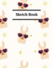 Sketch Book: Pretty Llama Sketchbook For Drawing Lovers Cover Image