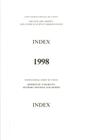 Reports of Judgements, Advisory Opinions and Orders: 1998 Index Reports (Icj Reports of Judgments Advisory Opinions & Order) By United Nations Cover Image