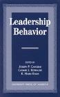 Leadership Behavior Cover Image