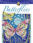 Creative Haven Butterflies Flights of Fancy Coloring Book By Marjorie Sarnat Cover Image