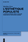 L'esthétique populiste (Mimesis #87) By Matthias Kern Cover Image