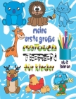 Meine erste große Malbuch Tieren für Kinder ab 2 Jahren: Ein tolles Skribbelbuch für Jungen und Mädchen, ein Malbuch für Kinder ab 2 Jahren, ein Tierm By Künstlerbuch Farbe Cover Image