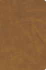 KJV Giant Print Bible, Holman Handcrafted Edition, Marbled Chestnut Premium Calfskin Cover Image