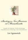 Starting a New Business in Massachusetts By Lev Agranovich Cover Image