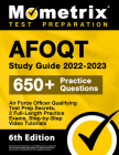 AFOQT Study Guide 2022-2023 - Air Force Officer Qualifying Test Prep Secrets, 2 Full-Length Practice Exams, Step-by-Step Video Tutorials: [6th Edition Cover Image