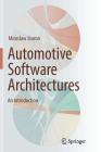 Automotive Software Architectures: An Introduction By Miroslaw Staron Cover Image
