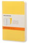 Moleskine Volant Journal (Set of 2), Pocket, Ruled, Sunflower Yellow, Brass Yellow, Soft Cover (3.5 x 5.5) By Moleskine Cover Image