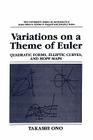 Variations on a Theme of Euler: Quadratic Forms, Elliptic Curves, and Hopf Maps (University Mathematics) Cover Image