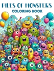 Piles of Monsters Coloring Book: Unearth the chaos of clustered beasts, each page teeming with tangled limbs and leering eyes, inviting you to deciphe Cover Image