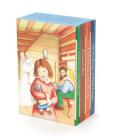 Little House 4-Book Box Set: Little House in the Big Woods, Farmer Boy, Little House on the Prairie, On the Banks of Plum Creek Cover Image