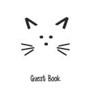 Cat Guest Book, Guests Comments, B&B, Visitors Book, Vacation Home Guest Book, Beach House Guest Book, Comments Book, Visitor Book, Holiday Home, Retr By Lollys Publishing Cover Image