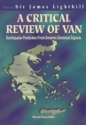 Critical Review of Van, A: Earthquake Prediction from Seismic Electrical Signals Cover Image