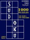 1,000 Sudoku Puzzles, 500 Hard and 500 Very Hard: A Brain Gym Series Sudoku Puzzle Book By Jared Frost Cover Image