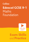 Collins GCSE Science 9-1 — EDEXCEL GCSE 9-1 MATHS FOUNDATION EXAM SKILLS WORKBOO: Interleaved command word practice Cover Image