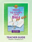 Discover 4 Yourself(r) Teacher Guide: How to Study Your Bible for Kids Cover Image