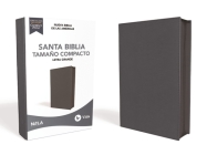 Nbla Santa Biblia Ultrafina, Tamaño Compacto, Piel Fabricada, Azul, Con Cierre, Edición Letra Roja Cover Image
