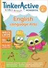 TinkerActive Early Skills English Language Arts Workbook Ages 4+ (TinkerActive Workbooks) By Kate Avino, Katie Kear (Illustrator) Cover Image