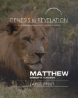 Genesis to Revelation: Matthew Participant Book: A Comprehensive Verse-By-Verse Exploration of the Bible By Robert E. Luccock Cover Image