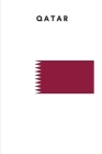 Qatar: Country Flag A5 Notebook to write in with 120 pages Cover Image