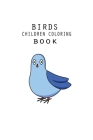 Birds Children Coloring Book Cover Image