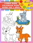 libro para colorear para niños de 3 años: Libro de dibujo FÁCIL para niño y niña, Libro de Colorear para Niños de 2 a 5 Años(cuadernos para colorear a By Jojos Cool Color Cover Image