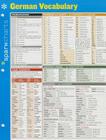 German Vocabulary Sparkcharts: Volume 29 By Sparknotes Cover Image