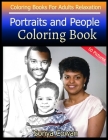 Portraits and People Coloring Book For Adults Relaxation 50 pictures: Portraits and People sketch coloring book Creativity and Mindfulness By Sonya Cowan Cover Image