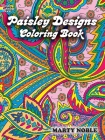 Paisley Designs Coloring Book (Dover Design Coloring Books) By Marty Noble Cover Image