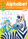 School Zone Alphabet Writing & Drawing Tablet Workbook Cover Image