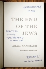 The End of the Jews: A Novel By Adam Mansbach Cover Image