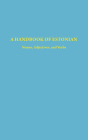 A Handbook of Estonian: Nouns, Adjectives, and Verbs (Indiana University Uralic and Altaic Series #163) Cover Image