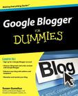 Google Blogger for Dummies By Susan Gunelius Cover Image