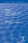 Edra 1: Proceedings of the 1st Annual Environmental Design Research Association Conference (Routledge Revivals) By Henry Sanoff (Editor), Sidney Cohn (Editor) Cover Image