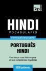 Vocabulário Português Brasileiro-Hindi - 3000 palavras By Andrey Taranov Cover Image
