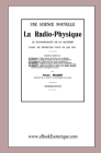 La Radio-Physique: Une science nouvelle Cover Image