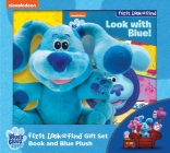 Nickelodeon Blue's Clues & You!: Look with Blue! First Look and Find Gift Set Book and Blue Plush [With Plush] By Pi Kids Cover Image