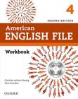 American English File Second Edition: Level 4 Workbook: With Ichecker [With CD (Audio)] By Christina Latham-Koenig, Clive Oxenden Cover Image